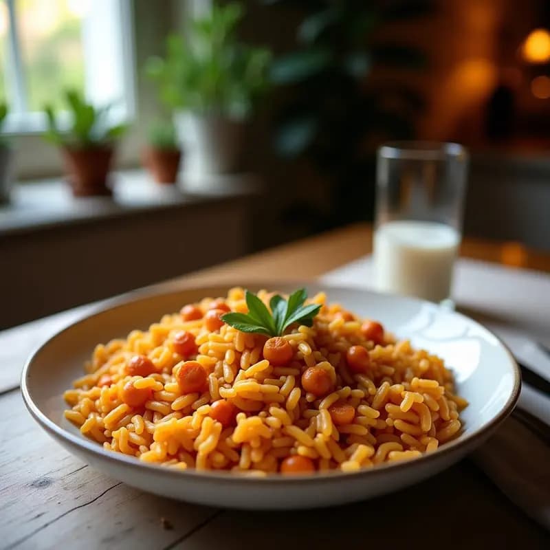 Arroz con Costra Catalana: Receta de Arroz al Horno con Morcilla y Garbanzos