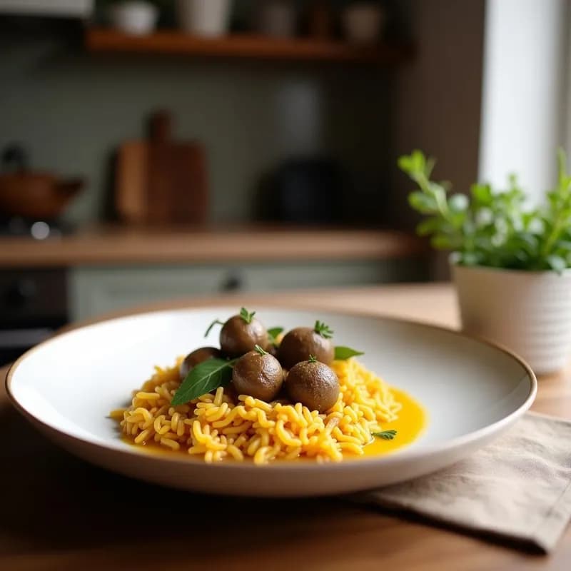 Arroz Cremoso con Setas Boletus: Receta de Montaña en 30 Minutos