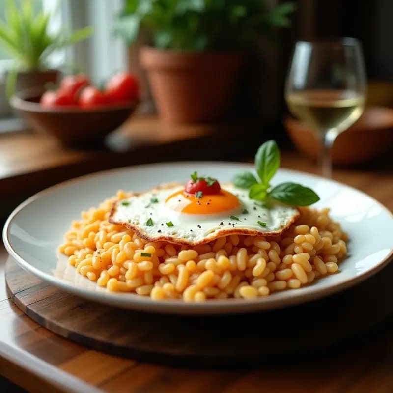 Arroz a la Cubana con Huevo Frito y Salsa de Tomate: Receta Casera y Rápida