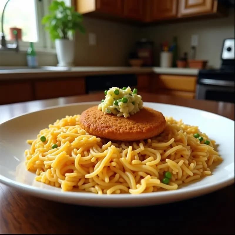 Arroz a la Cubana con Plátano Frito: Receta Clásica Española en 20 Minutos