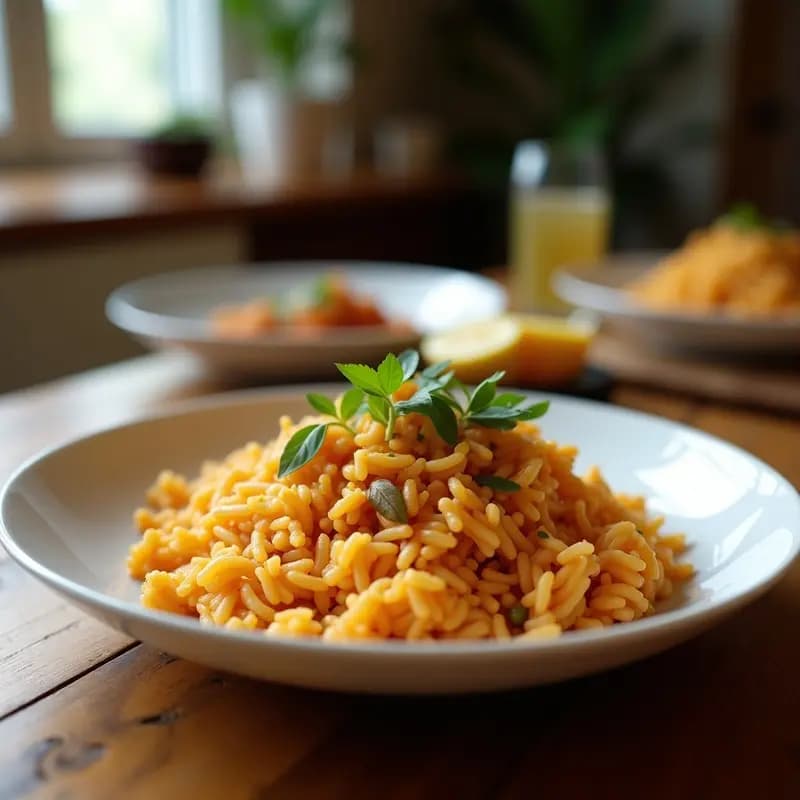 Arroz Frito Tailandés con Anacardos y Cúrcuma: Receta Vegana y Reconfortante