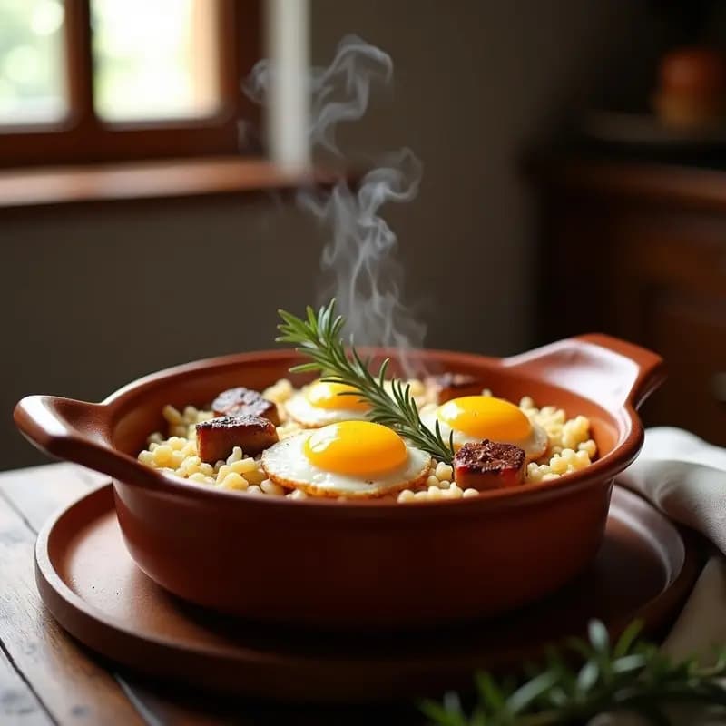 Arroz al Horno Valencià con Garrofó y Costilla: Receta de Abuela en Olla