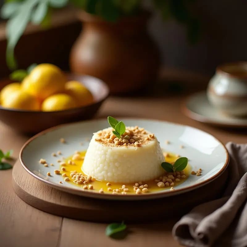 Aroz con Leche de Coco y Cardamomo: Postre Mexicano Vegano Sin Lácteos
