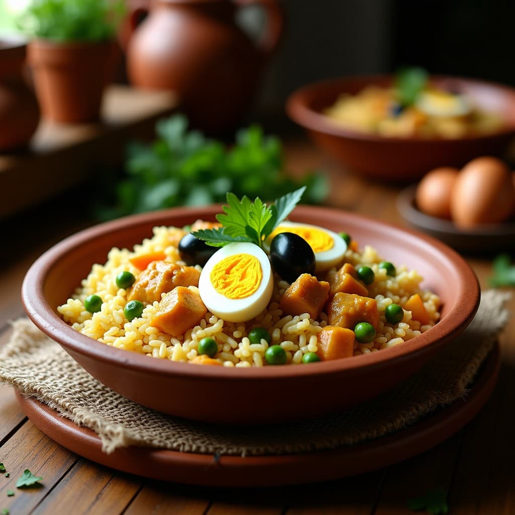 Arroz con Pollo y Arvejas a la Chorrera: Receta Peruana Tradicional en Olla Exprés