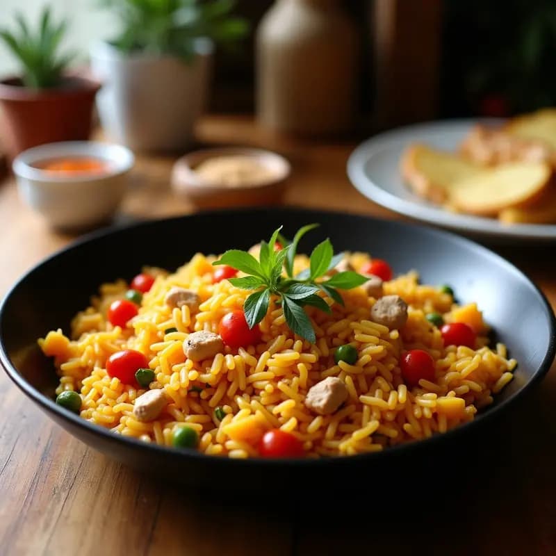 Arroz con Pollo y Verduras en Paella: Receta de los Domingo en Familia