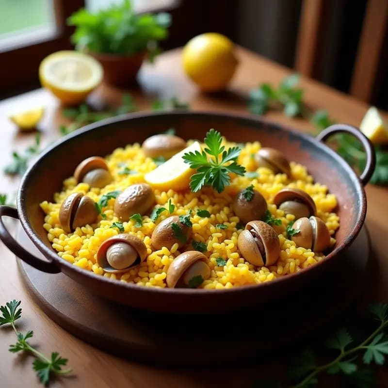 Arroz con Things y Caracoles: Receta de Marismas Andaluzas con Toque Ciudadano