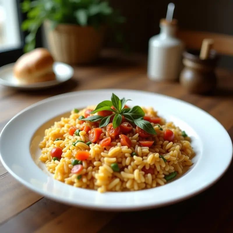 Arroz con Things de la Huerta: Receta Valenciana de Verduras y Aprovecho