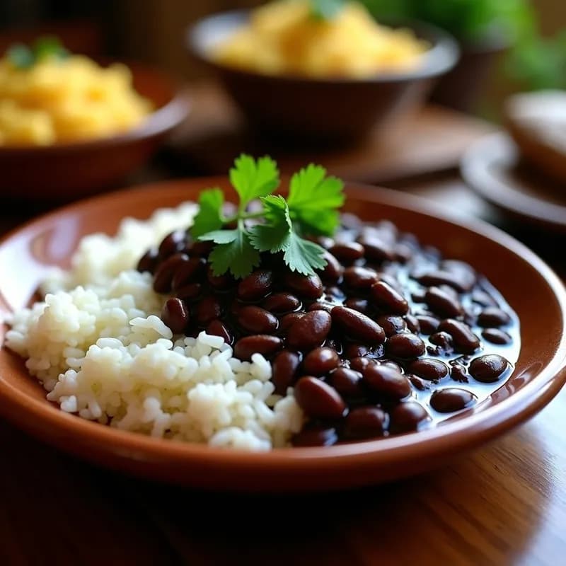 Arroz Venezolano con Caraotas Negras: Receta Auténtica y Reconfortante