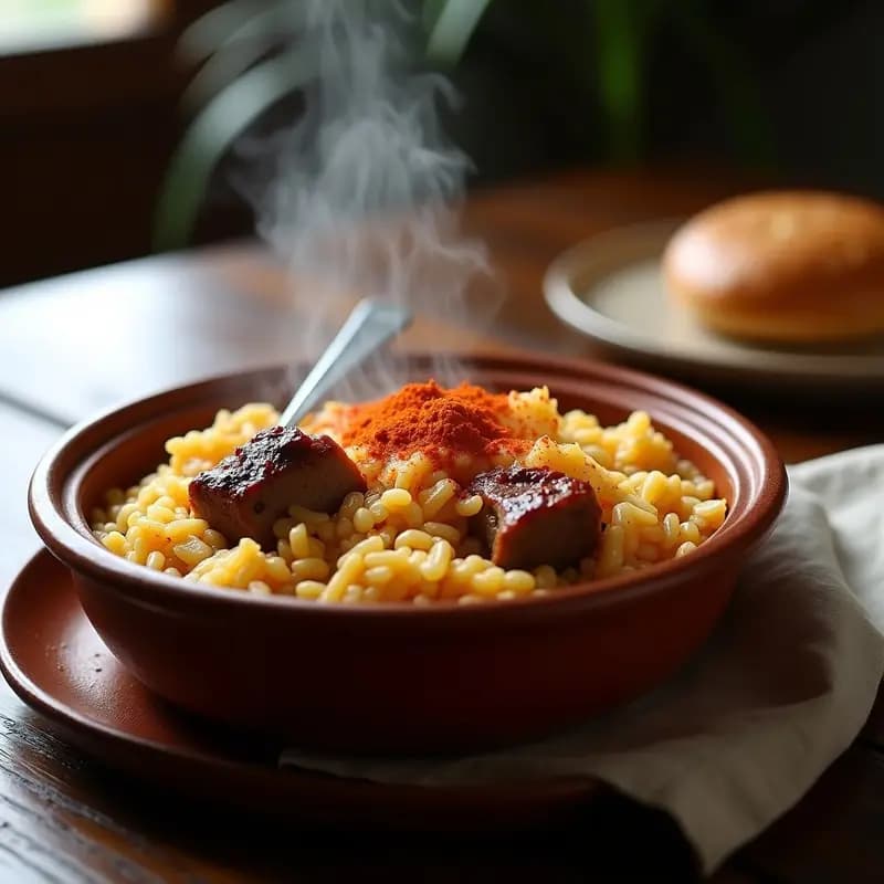 Arroz a la Zamora: Receta de Arroz con Costillas y Pimentón para Amantes de la Cocina de Cuchara