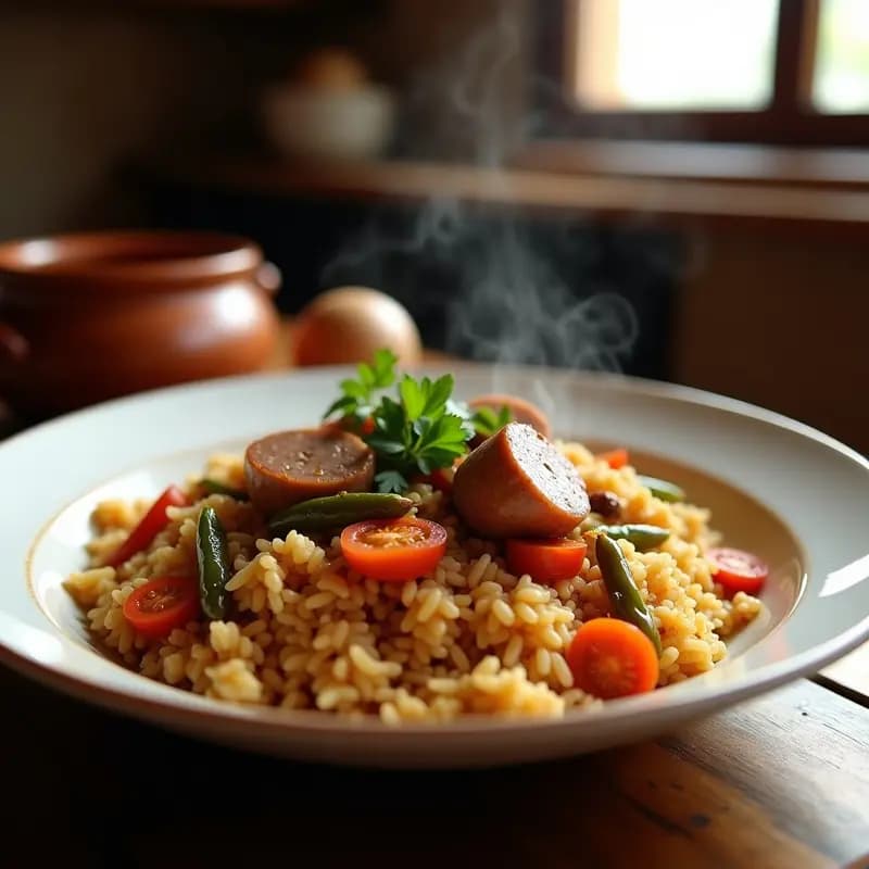Arroz a la Zamorana con Carne de Cerdo: Receta Contundente y de Aprovecho