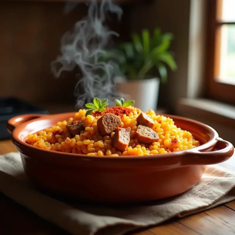 Arroz a la Zamorana con Costilla y Pimentón: Receta de la Abuela exclusiva de Castilla y León
