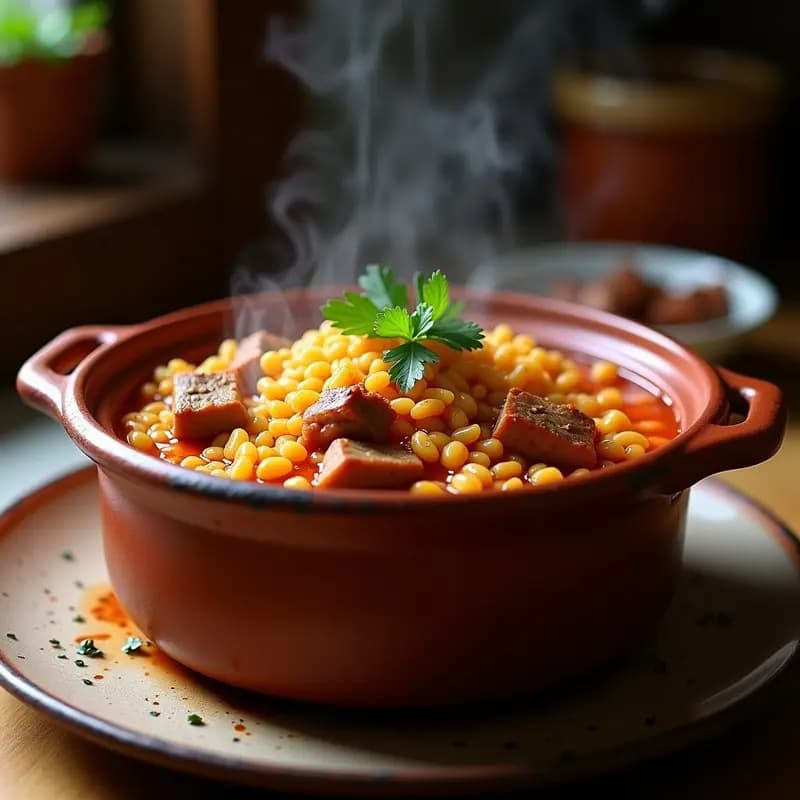 Arroz a la Zamorana con Costilla y Repollo: Receta Tradicional de Invierno Casera y Reconfortante