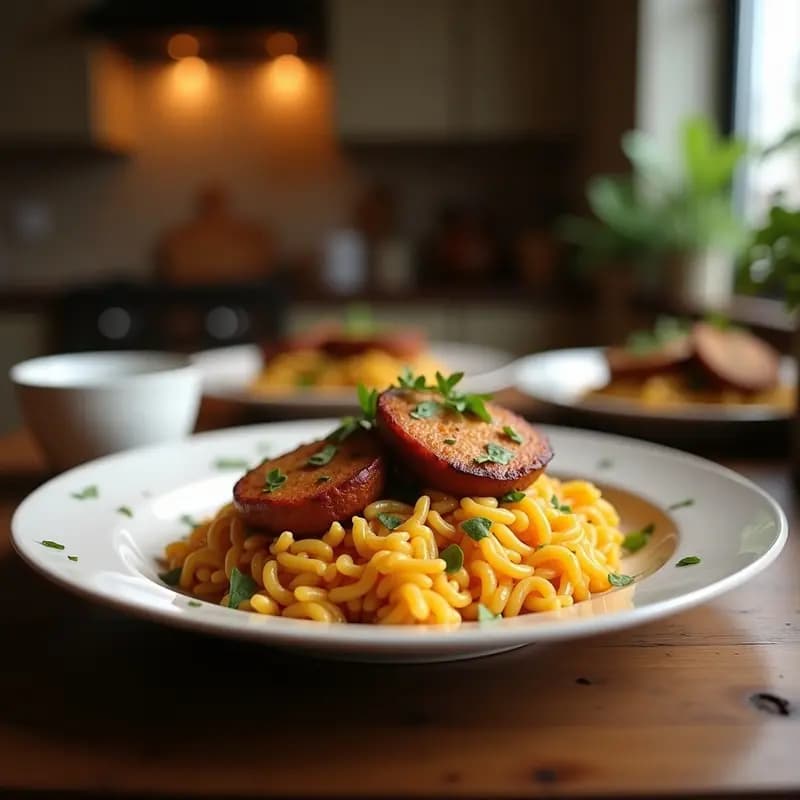 Arroz a la Zorza: Receta Murciana con Morcilla y Costillas en Olla Express