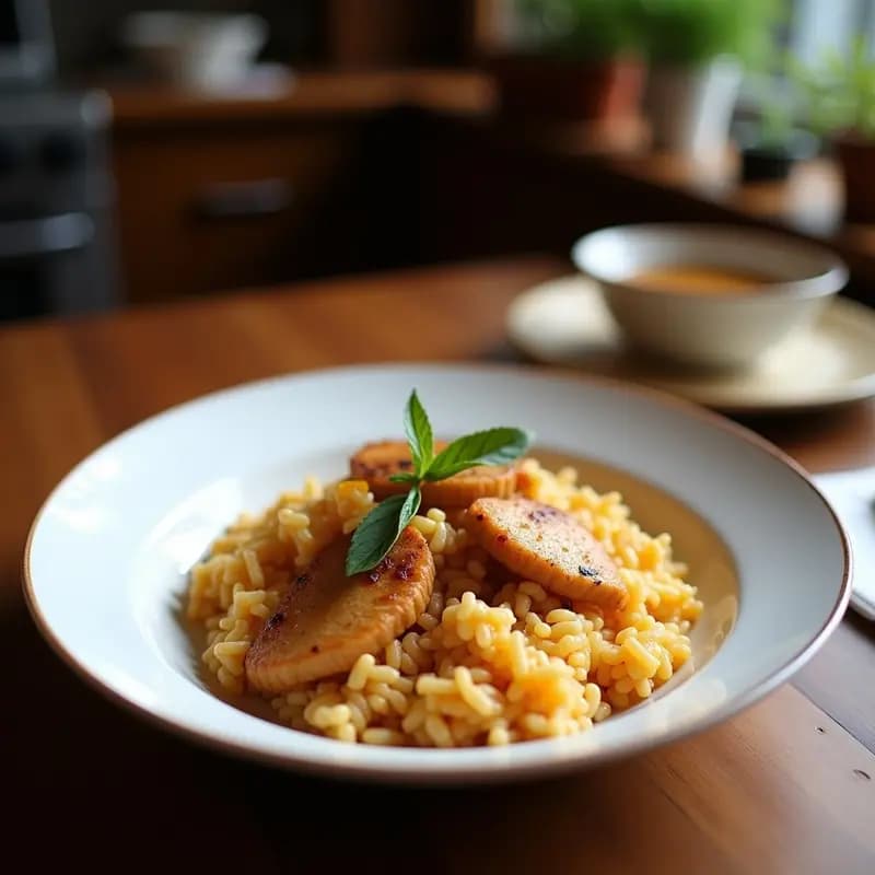 Arroz a la Zuberoa con Costillas de Cerdo: Receta Vasca Tradicional y Reconfortante