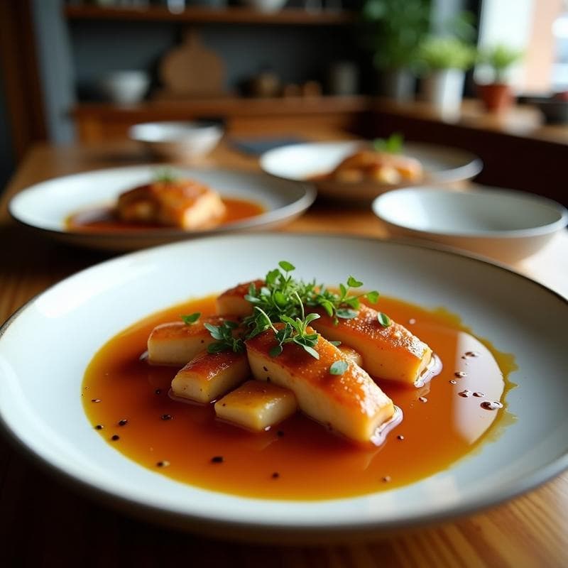 Atún Marinado en Salsa de Miso y Miel de Agave: Receta en Airfryer con Toque Japonés en 12 Minutos