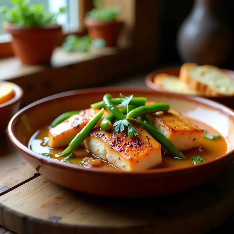 Atún a la Sidra con Pimientos y Cebolla: Receta de Pescado Fácil y Sabrosa