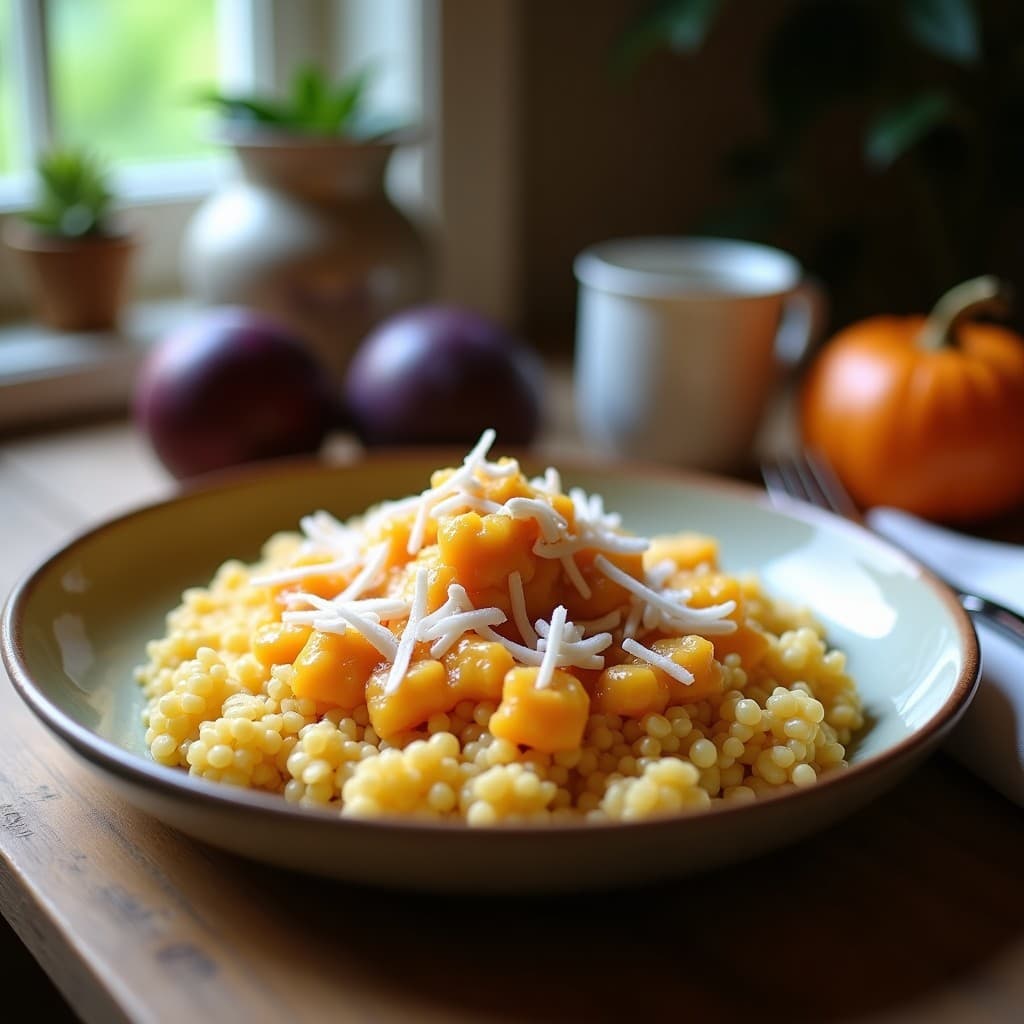 Avenena de Chía con Puré de Maracuyá y Coco Rallado: Desayuno Vegano Sin Azúcar Overnight