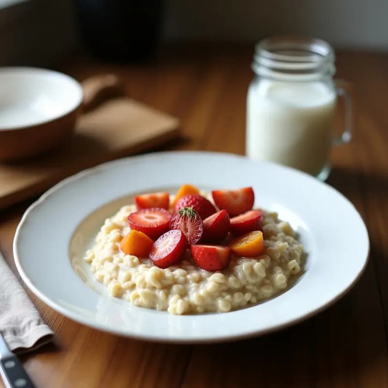 Avena Nocturna con Chía y Leche de Coco: Desayuno Colombiano Sin Gluten y Energético