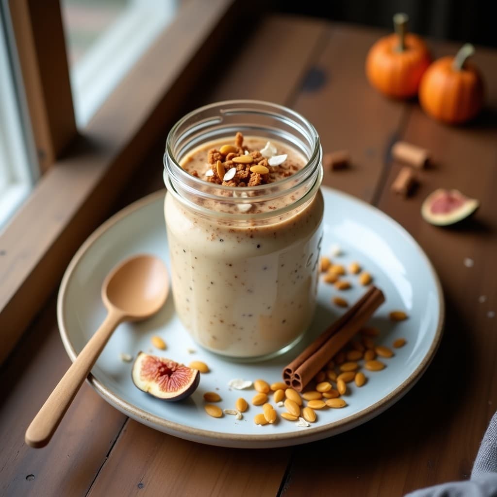 Avena Nocturna con Leche de Almendras y Canela: Desayuno Vegano y Sin Lactosa