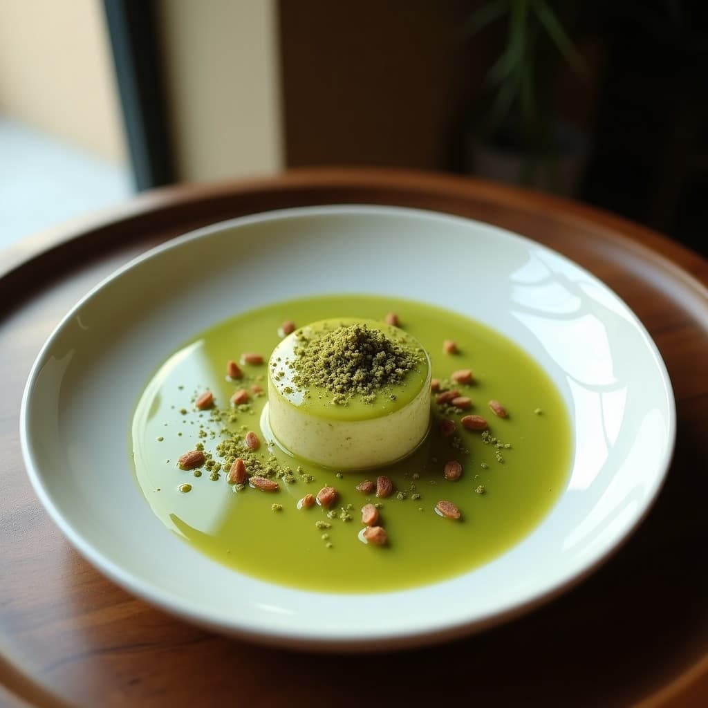 Avena Nocturna de Matcha y Leche de Pistacho: Desayuno Vegano con Superfoods y Sin Cocción