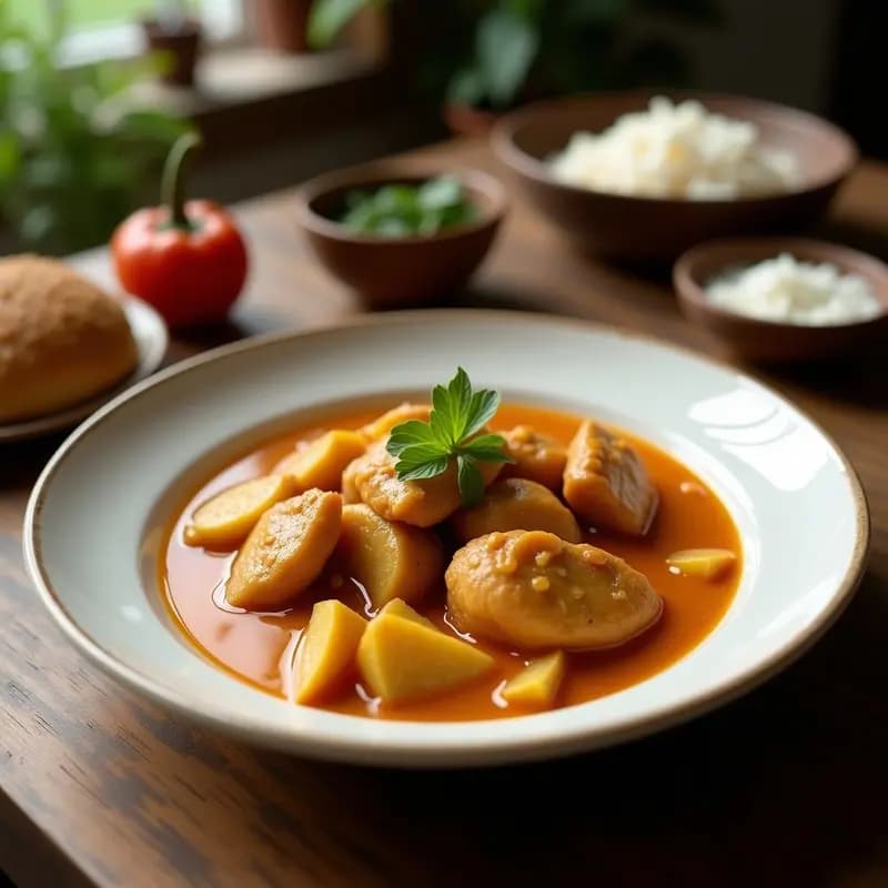 Ayam Betutu Balinés: Pollo Estofado con Especias y Coco en Olla Lenta