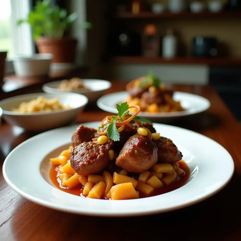 Ayam Betutu de Bali con Especias Tradicionales: Receta Indonesa en Slow Cooker