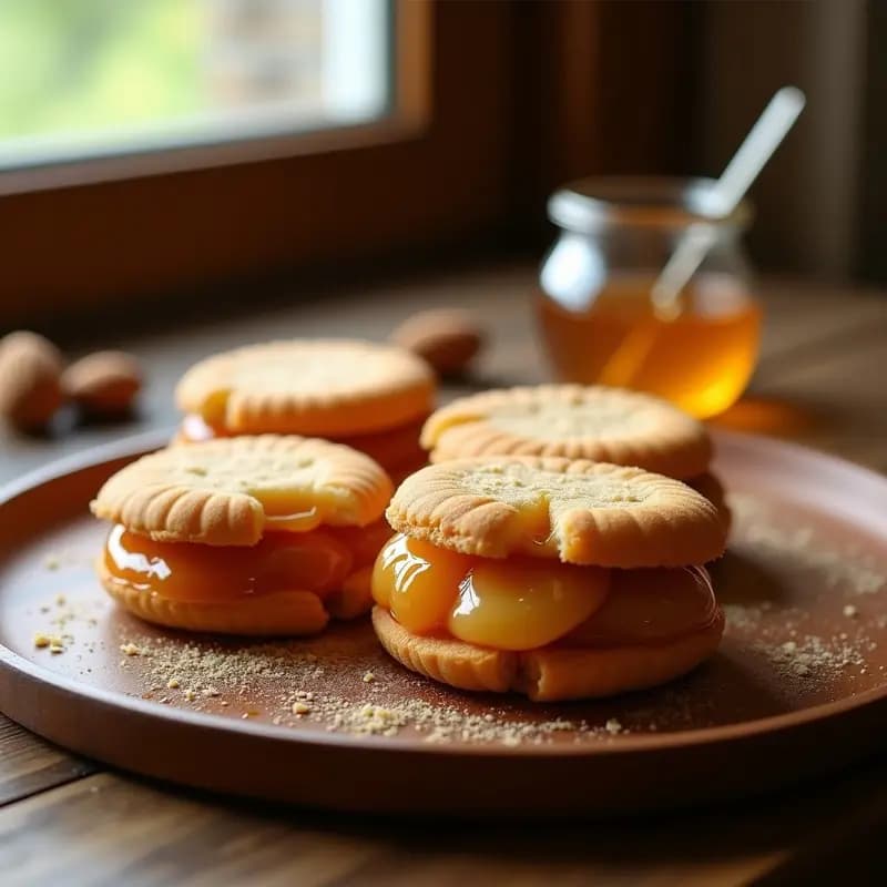 B Vanderas: Dulce de Almendra y Miel Típico de Aragón