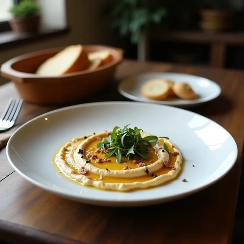 Baba Ganoush con Tahini y Grana de Granada: Dip Libanés Keto y Sin Gluten