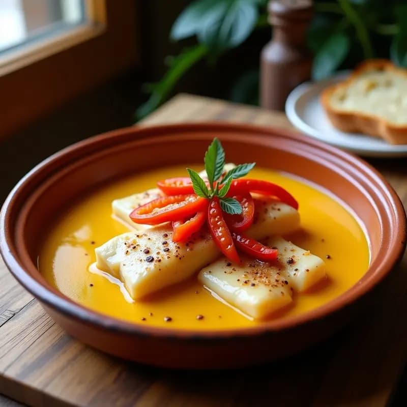 Bacalao al Pil-Pil con Pimientos Choriceros: Receta Vasca de Sabor Intenso