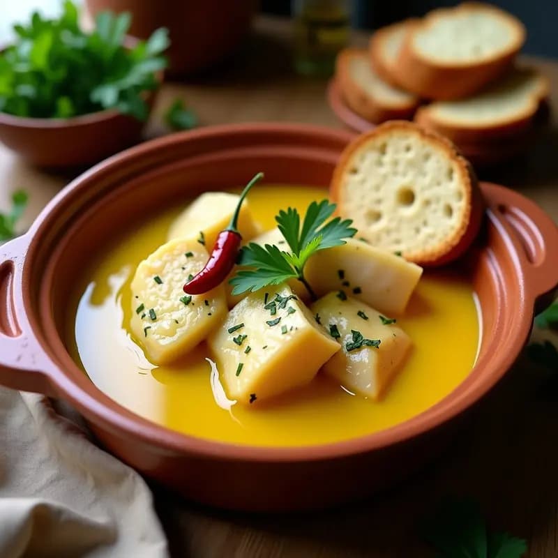 Bacalao al Pil-Pil: Receta Vasca en Salsa Emulsionada