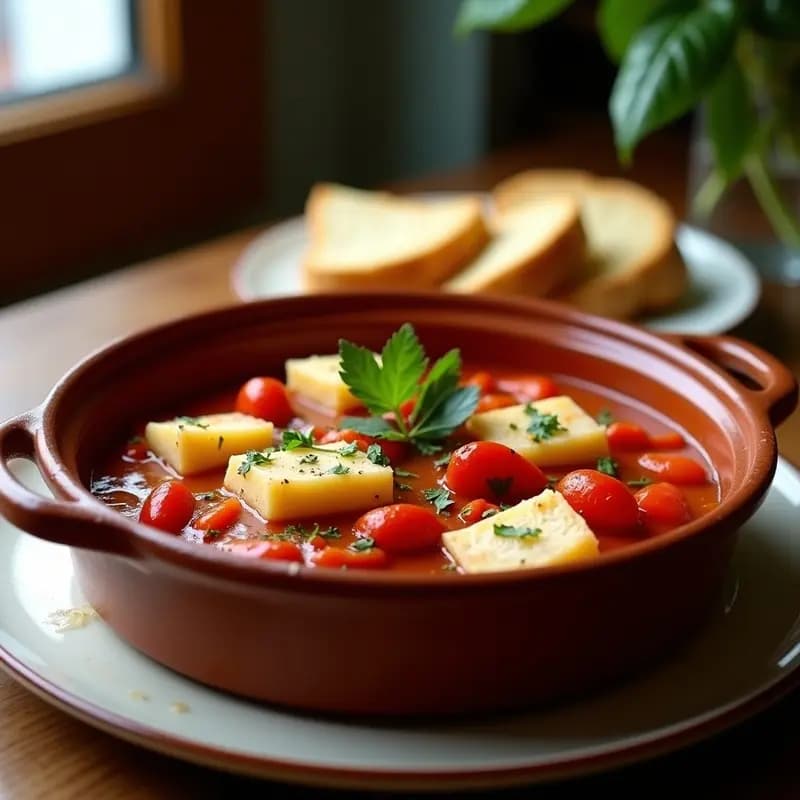 Bacalao a la Riojana con Pimientos Asados: Receta de Vigilia Fácil y Sabrosa