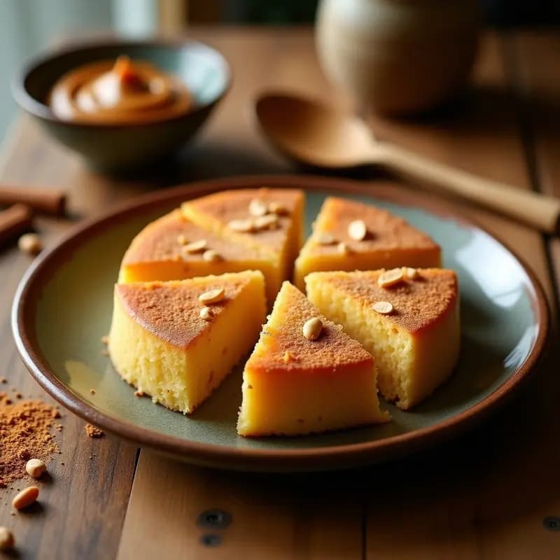 Baciccin de Plátano Macho y Cacahuete: Postre Venezolano Sin Harina y Keto