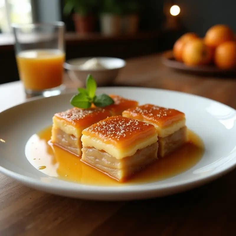 Baklava de Manzana y Canela: Postre Turco Sin Azúcar con Endulzante de Dátiles