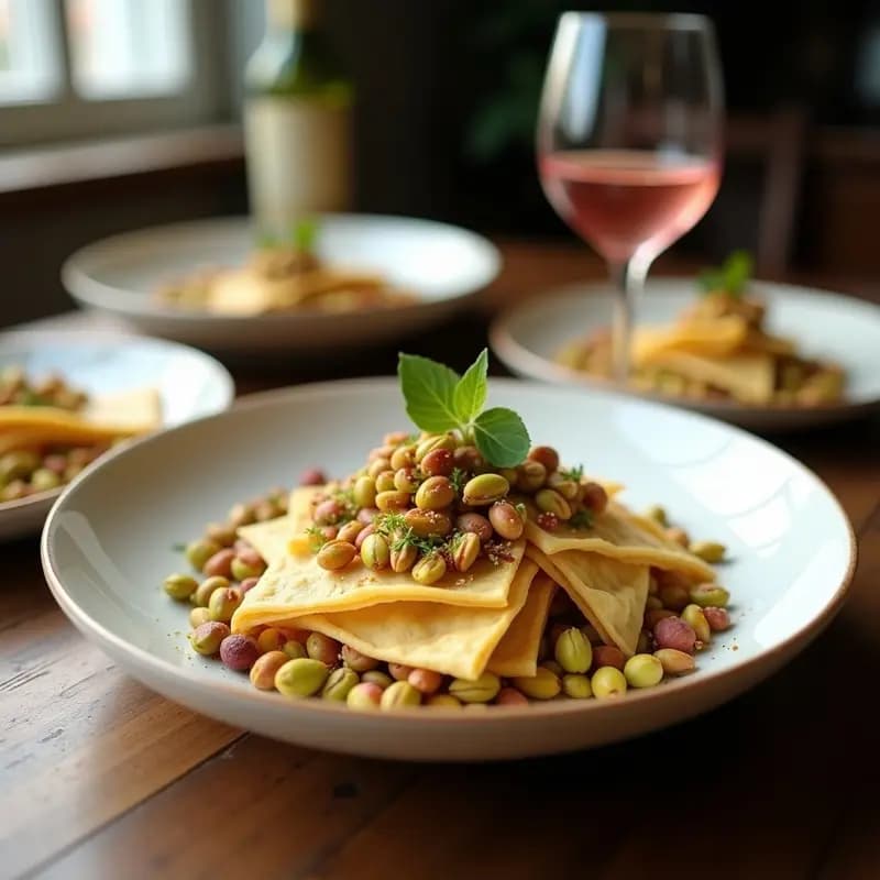 Baklava de Pistacho y Rosenwater: Postre Turco Tradicional Sin Mantequilla en Airfryer