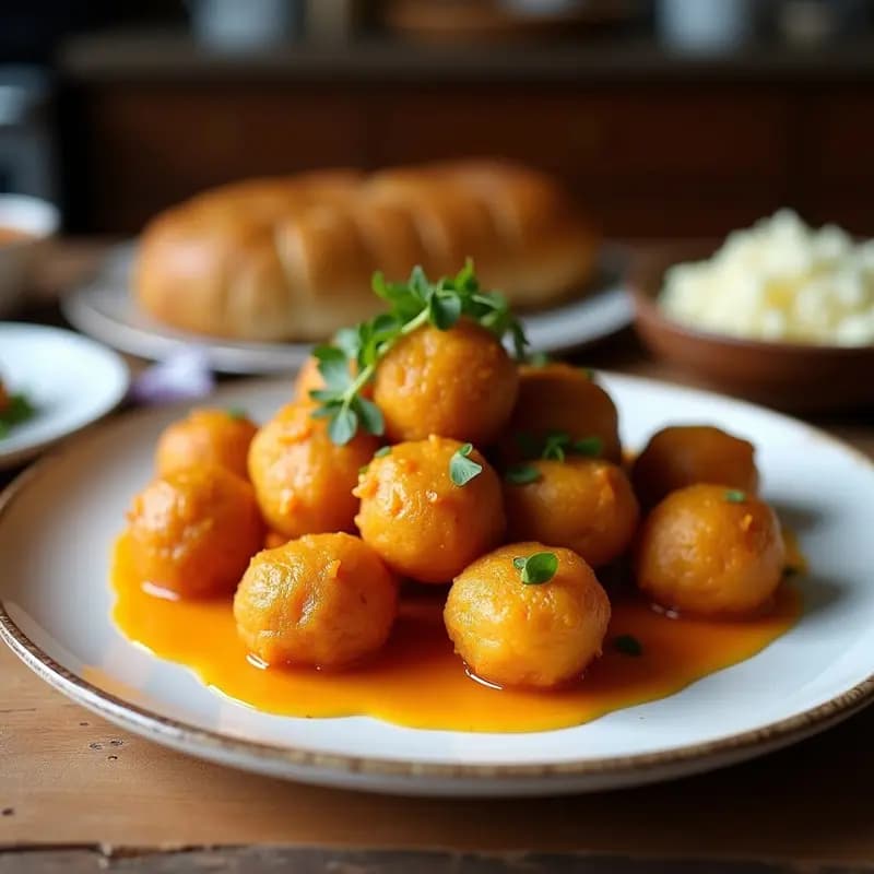 Bakso Goreng de Tofu y Zanahoria: Receta Indonesa de Albóndigas Fritas Veganas