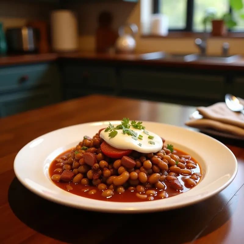 Bandeja Paisa Colombiana con Frijoles y Chorizo: Receta Tradicional en una Sola Olla