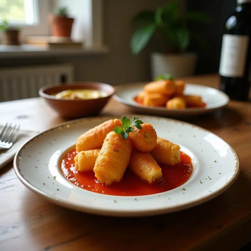 Banderillas de Encurtidos con Vinagre de Frambuesa: Aperitivo Español Gourmet