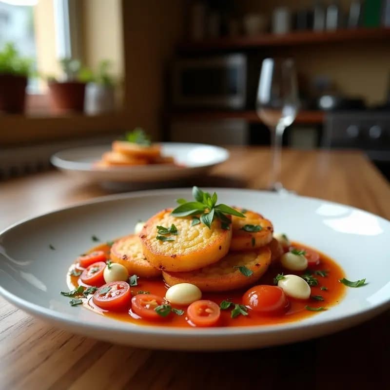 Banderillas de Mozzarella Frita, Tomate Seco y Albahaca: Bocados Italianos con Toque Crujiente
