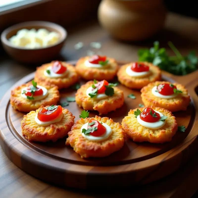 Banes de Yuca con Queso de Cabra y Mermelada de Guayaba: Aperitivo Cubano Sin Gluten