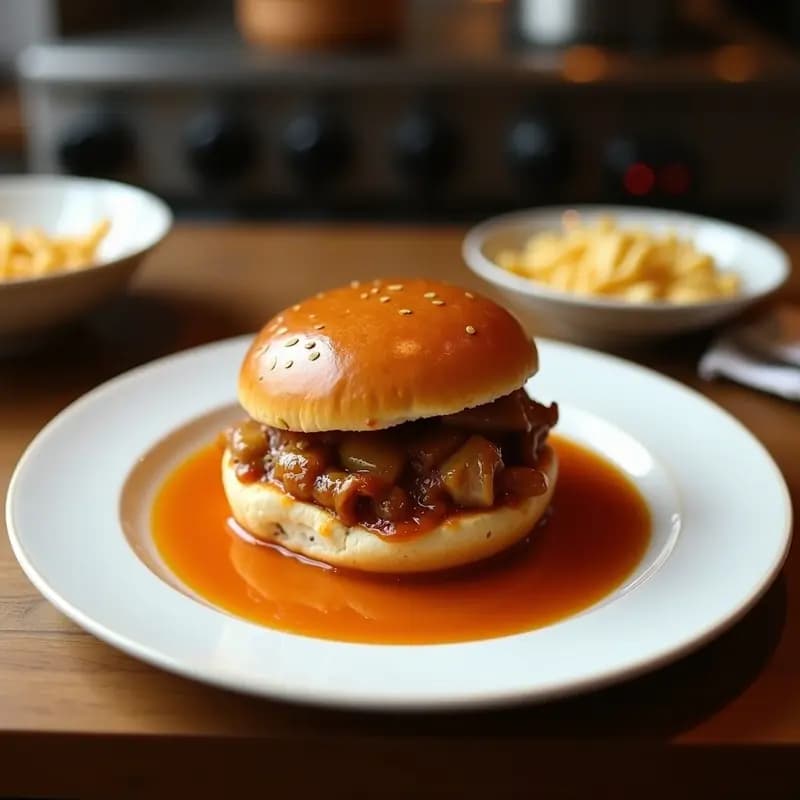 Bao Bun Relleno de Cerdo Belly y Cebolla Caramelizada: Receta China al Vapor en 25 Minutos