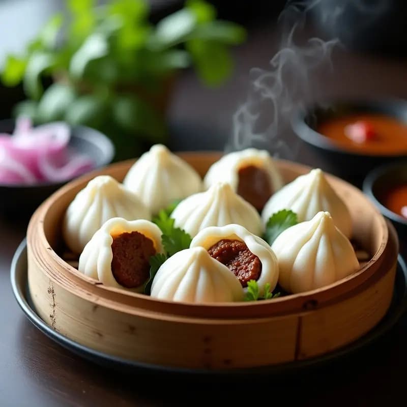 Bao Buns Veganos con Relleno de Seitan al Hoisin: Receta China en Vaporera