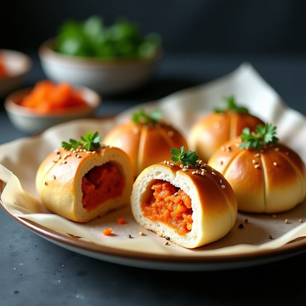 Bao de Tofu Fermentado y Kimchi: Receta Coreana en Airfryer y Alta en Proteína