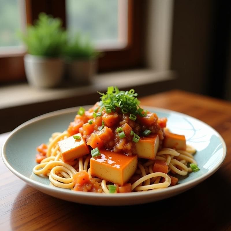 Bao de Tofu Teriyaki y Kimchi: Receta Vegana al Vapor con Toque Coreano