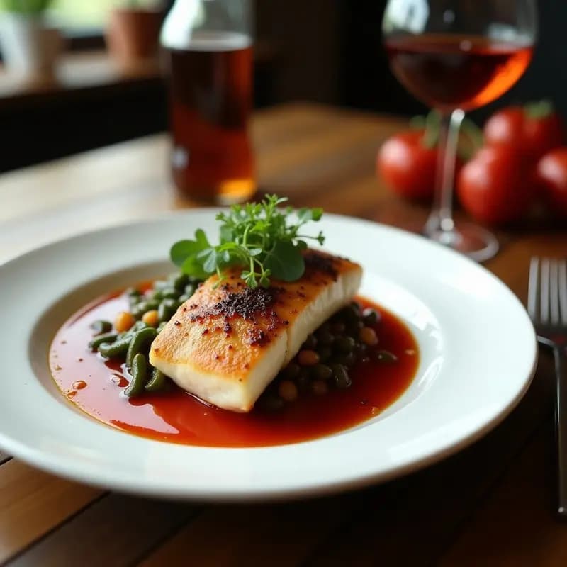 Barramundi al Vapor con Jengibre y Cebolla Morada: Receta Australiana Ligera y Rápida
