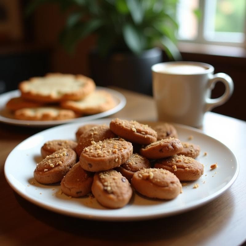Barritas de Café y Nueces de Pecana: Desayuno Keto y Energizante Sin Horno