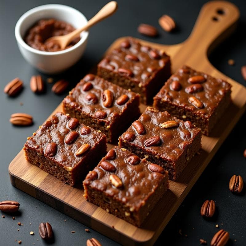 Barritas de Café y Nueces Pecanas: Snack Energético Keto con 4 Ingredientes