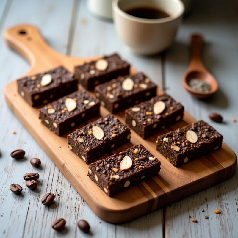 Barritas Energéticas de Café y Semillas de Cáñamo: Receta Sin Horno y Alta en Omega-3