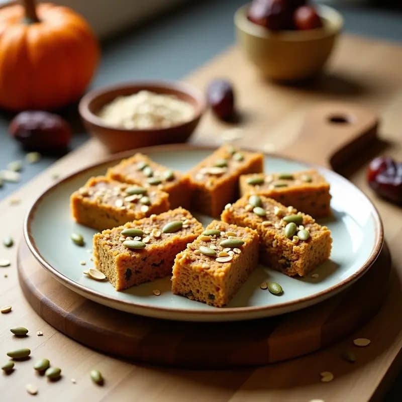 Barritas de Semillas de Calabaza y Proteinado de Guisante: Snack Vegano Alta en Omega-3