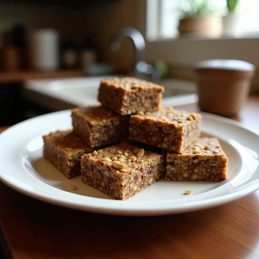 Barritas de Proteína de Cáñamo y Dátiles: Snack Energético Sin Horno y Rico en Omega-3