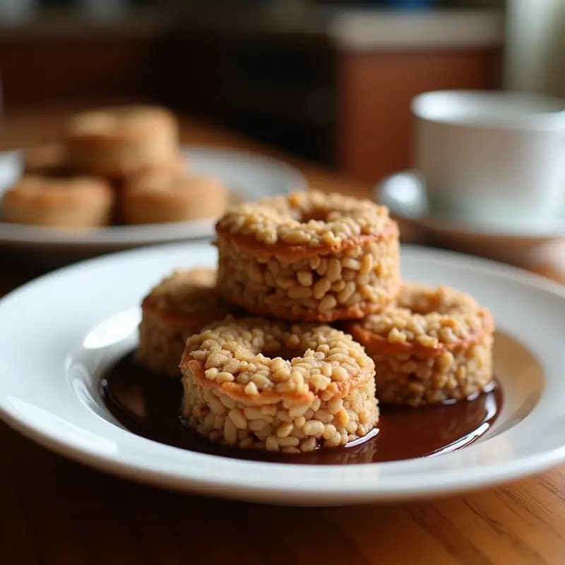 Barritas de Cereal con Chocolate, Mantequilla de Cacahuete y Marshmallows: Snack Energético UltraCalórico